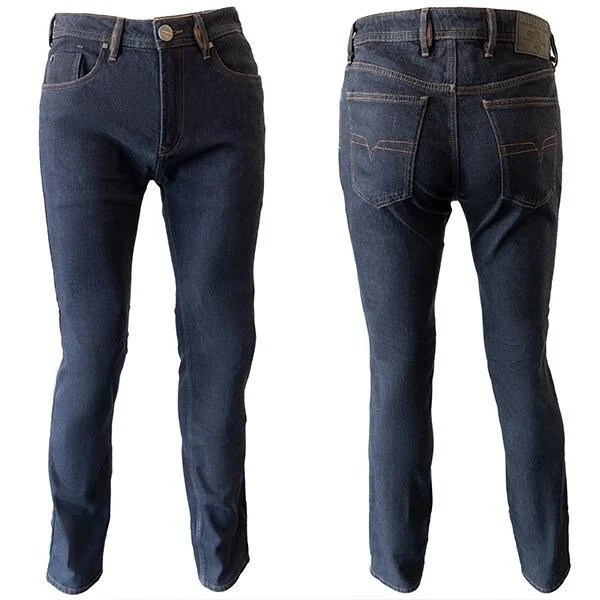 Richa Motorcycle Jeans Carter Dark Blue AA Level 2 Short