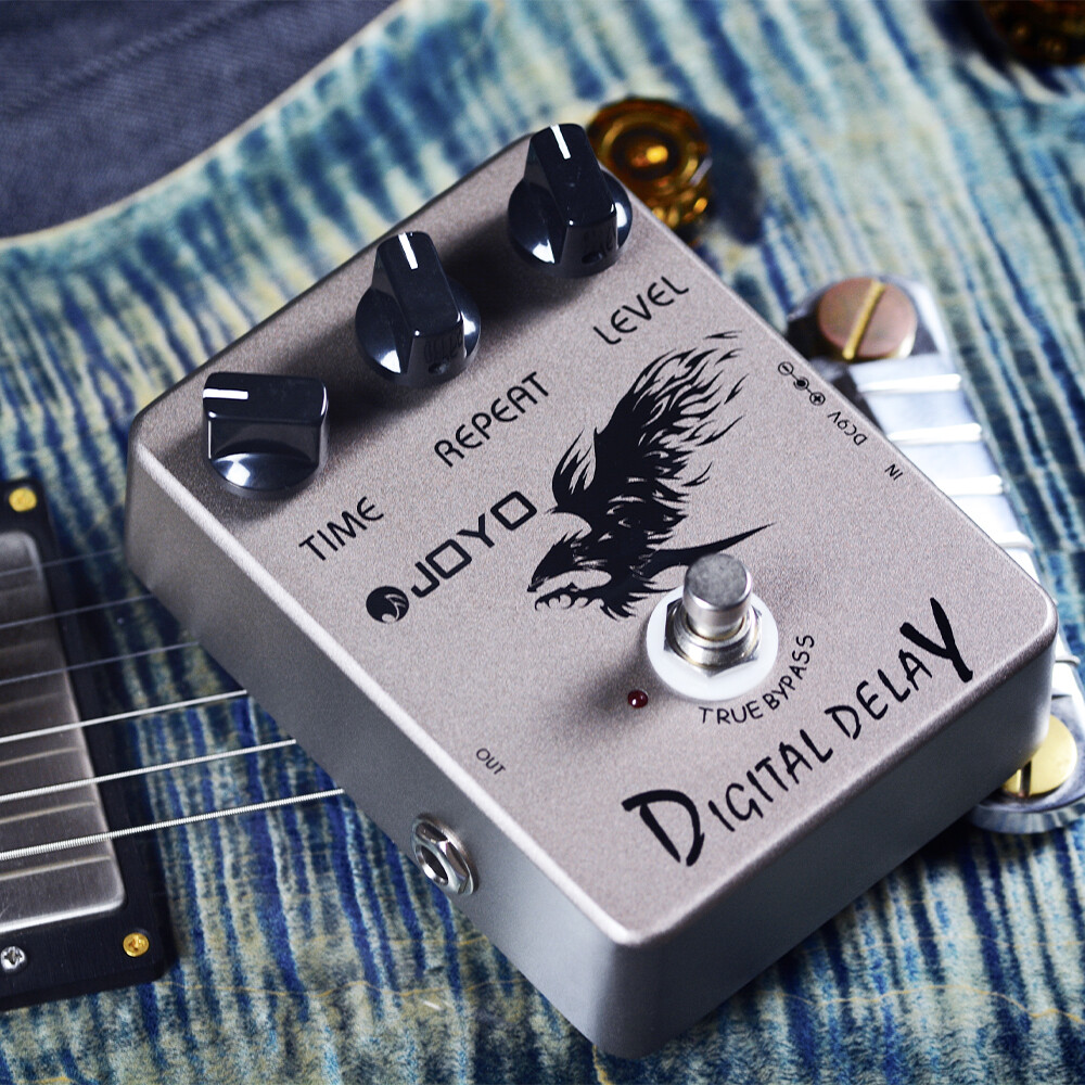 JOYO Digital Delay Guitar Effect Pedal True Bypass Mini Single Type Metal Shell