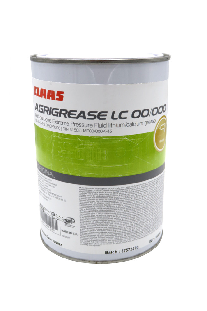 AGRIGREASE LC 00/000 Multi-Purpose Extreme Pressure Fluid Lithium/Calcium