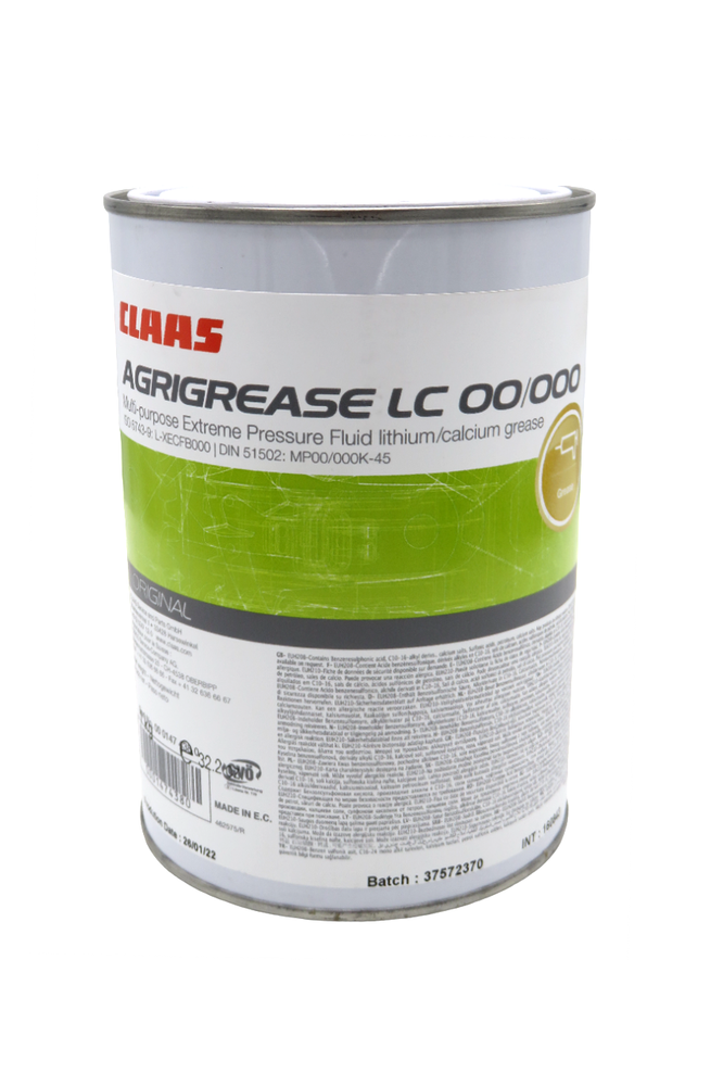 AGRIGREASE LC 00/000 Multi-Purpose Extreme Pressure Fluid Lithium/Calcium