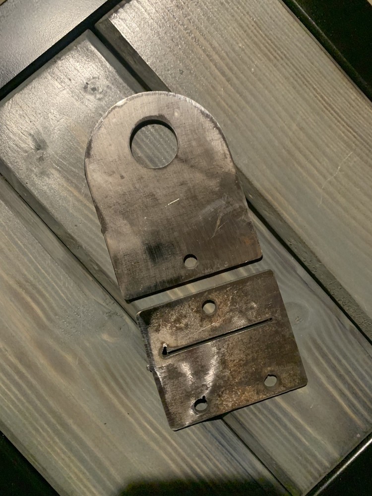 John Boat Spud Pole Mount Bracket