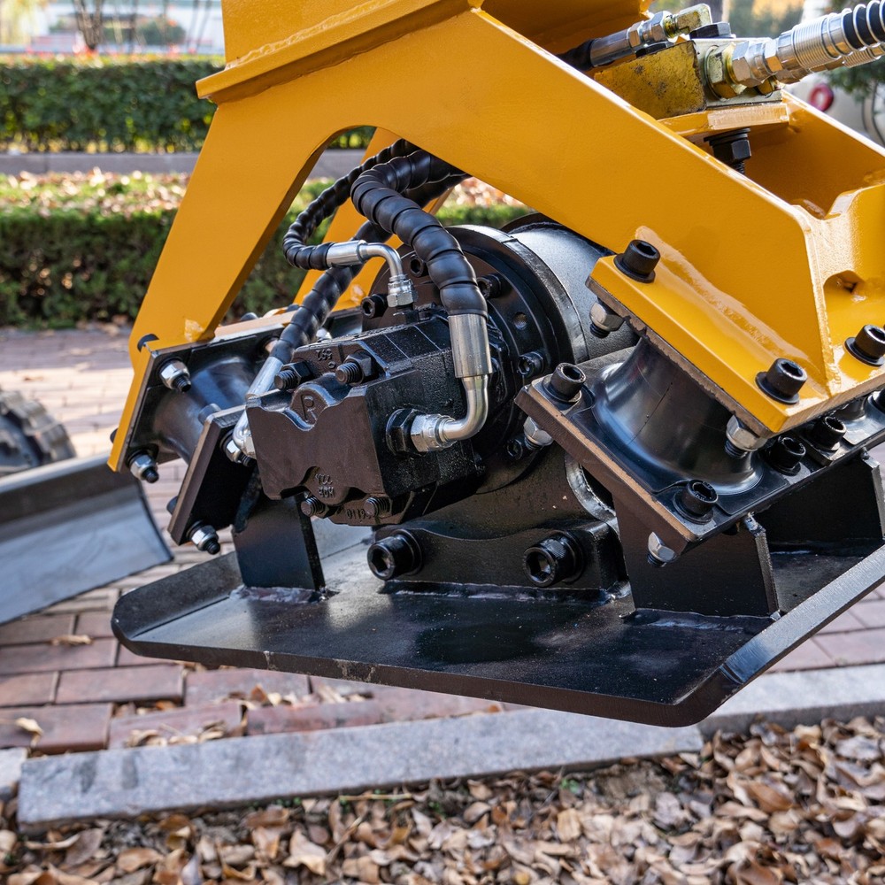 Heavy Duty Hydraulic Compactor Attachment Ft With 1-2 Ton TYPHON Mini Excavators