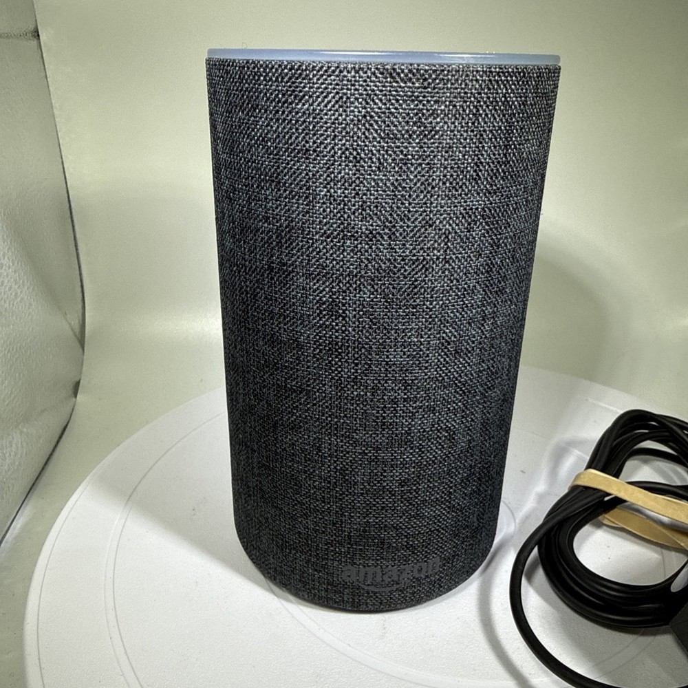 Amazon Echo 2nd Generation Wireless Smart Assistant Speaker Charcoal
