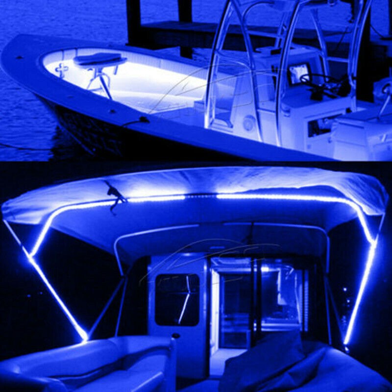 1 Roll Deep Drop fishing light, BLUE, LED Light Strip 12V