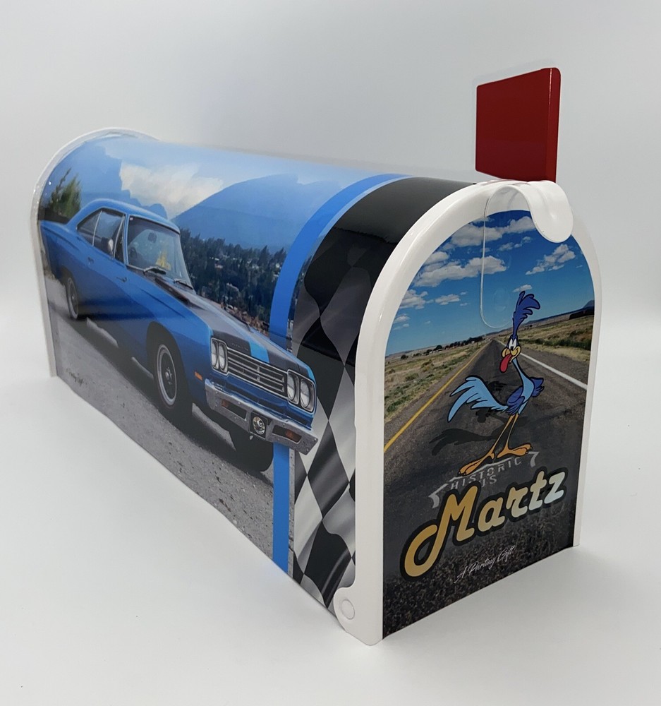 Roadrunner Custom Mailbox, Gift for dad, Personalized gift for Mom,