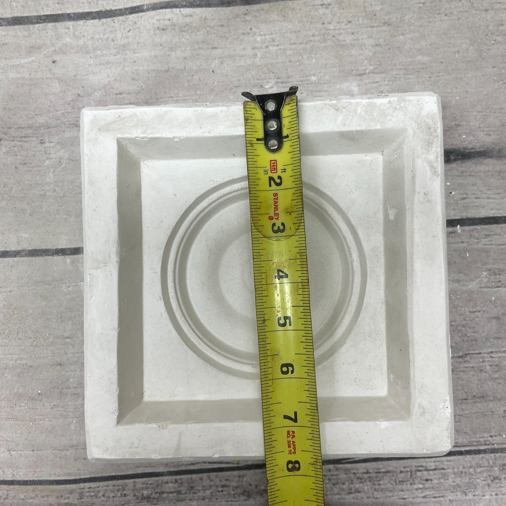 Unbranded Ceramic Casting Mold Square Open Pour