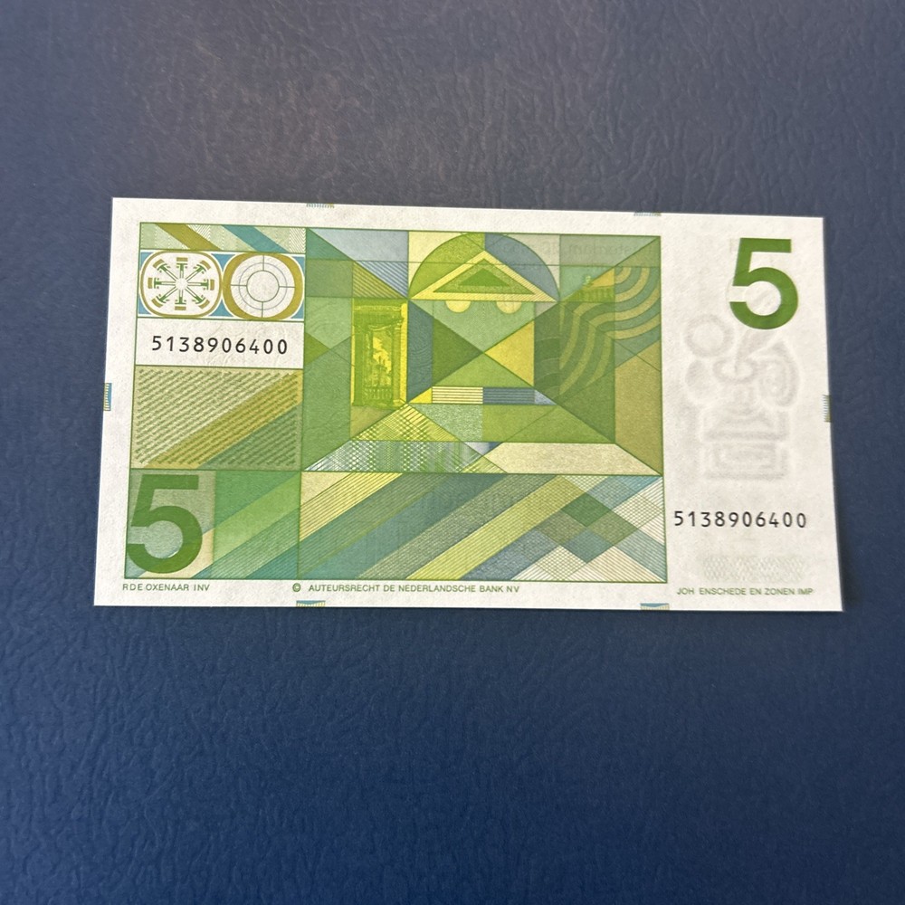 Netherlands- 5 Gulden-1973 UNC