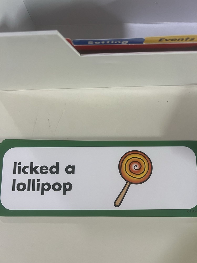 Lakeshore Map-A-Story Pocket Chart Program New