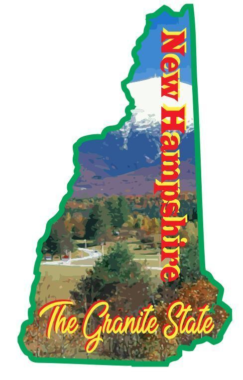 New Hampshire Sticker Decal
