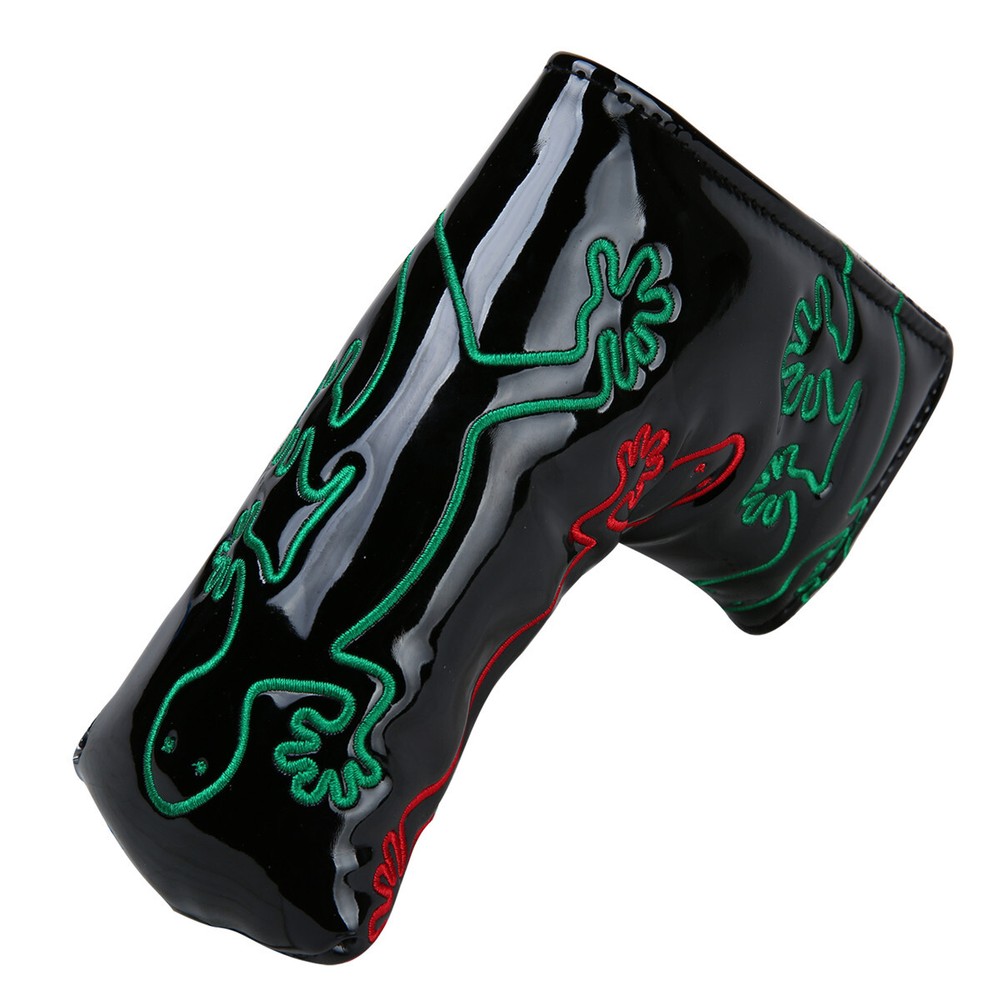 1pc Lizard Golf Blade Putter Head Cover with Magnetic Closure
