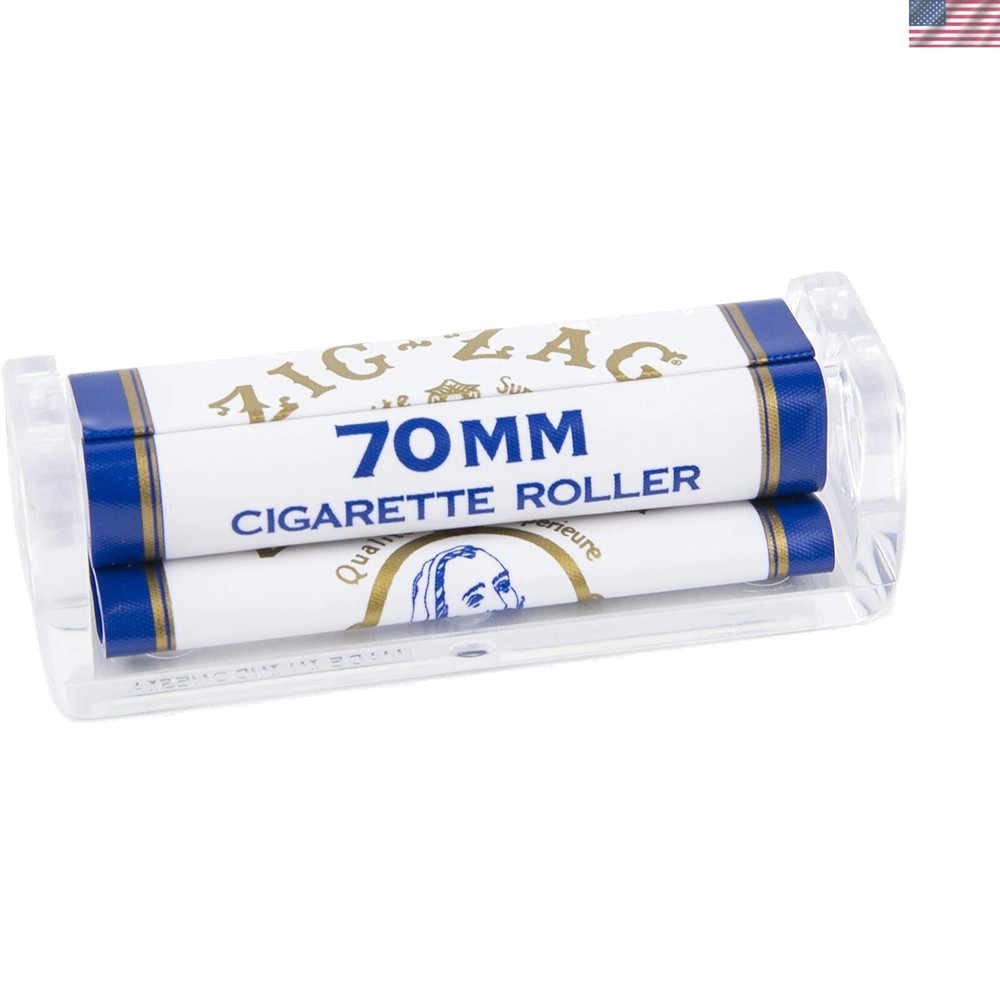 Precision Zig Zag 70mm Cigarette Rolling Machine - For Perfect Rolls Every Time