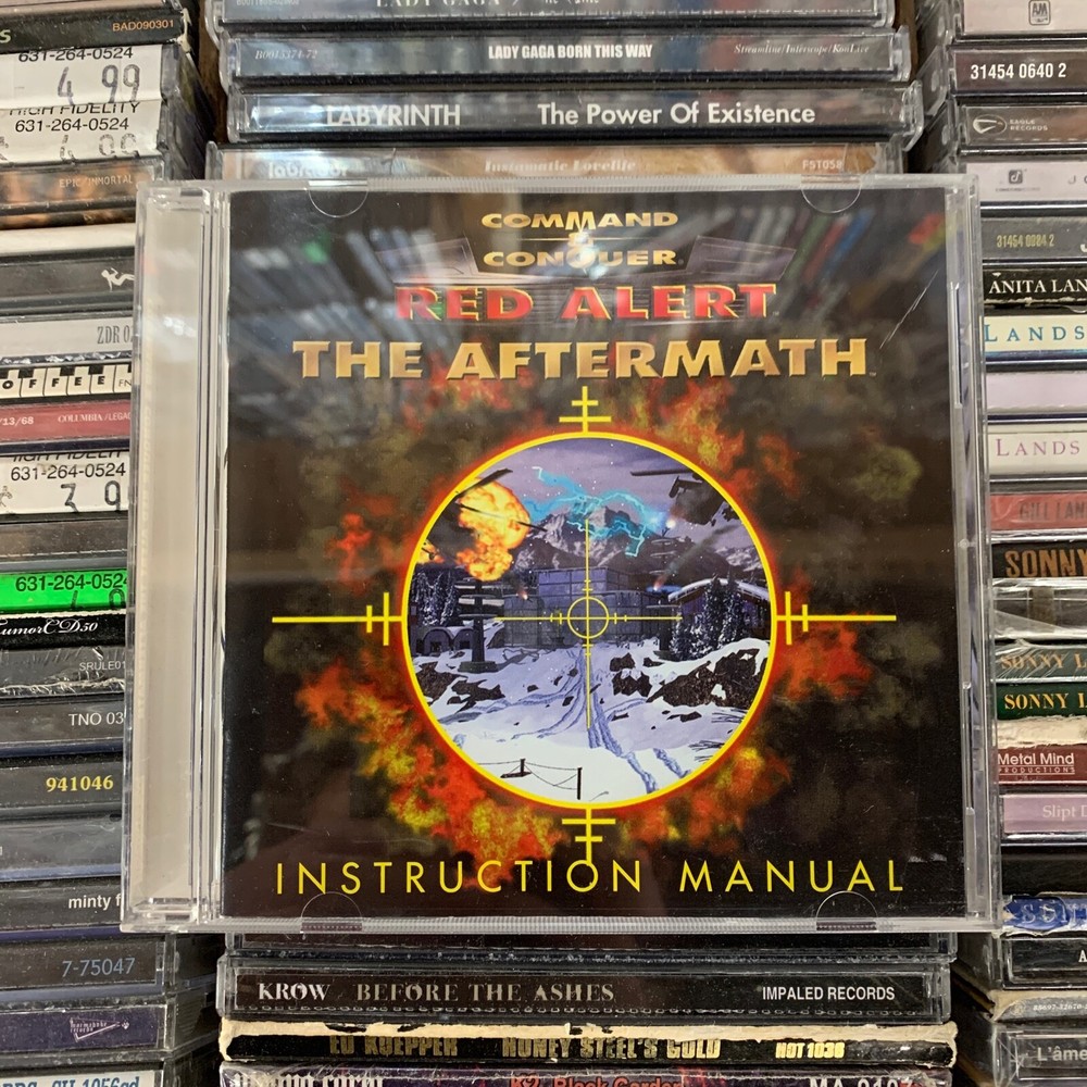 COMMAND & CONQUER // Red Alert - The Aftermath [Vintage PC Game, VG] Win95