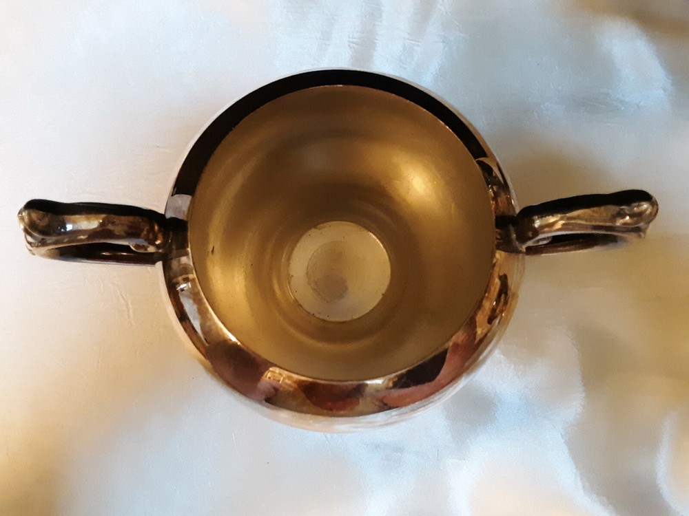 Vintage Silver Plated Sugar Bowl Hallmarks