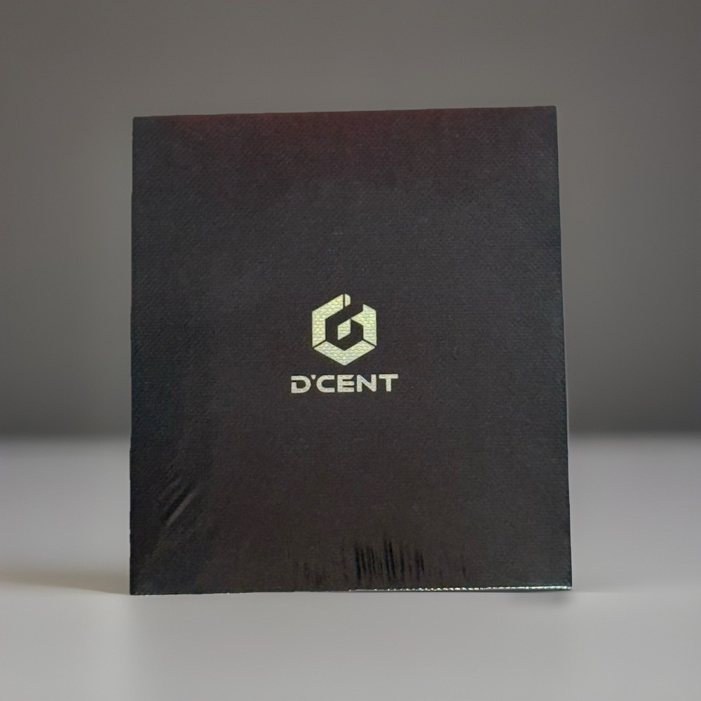 D'CENT Biometric Cold Crypto Wallet With Fingerprint Sensor New!
