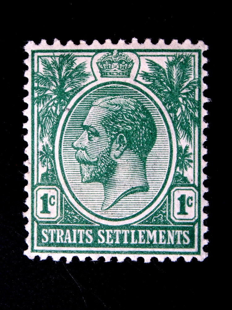 STRAITS  SETTLEMENTS  1  MINT  HINGED  STAMP  SC # 149