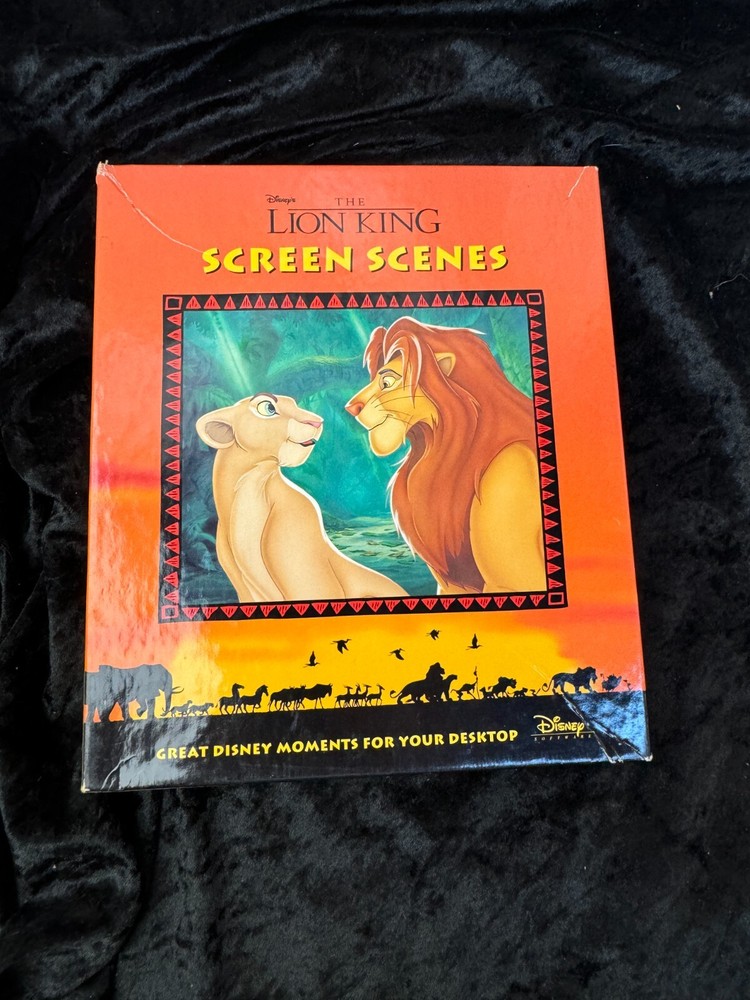The Lion King Screen Scenes for Windows 3.5 Media