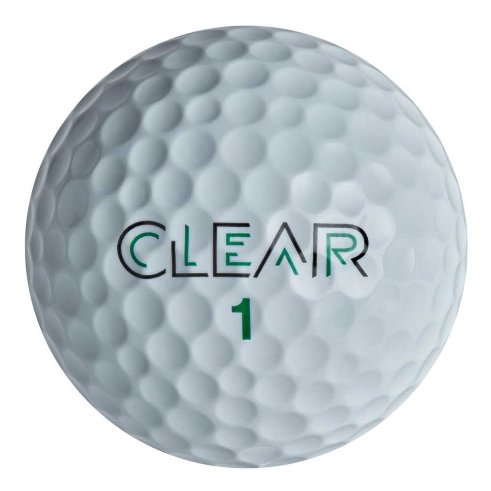 Clear Tour Green Golf Balls - White - 3 Dozen Bundle