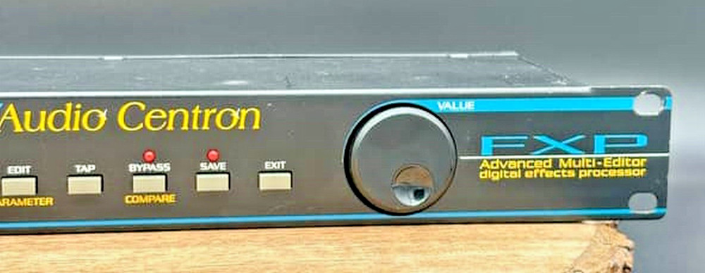 Audio Centron FXP Advanced Multi Editor Digital Effects Processor Works/Looks +