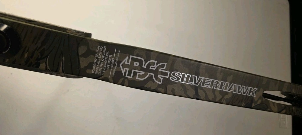 PSE Silverhawk Compound Bow Hunting Camo Vintage