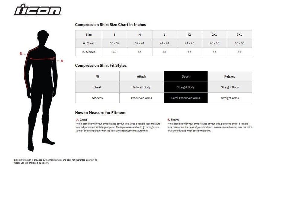 Icon Field Armor Compression Shirt - Black - Men's Size Small