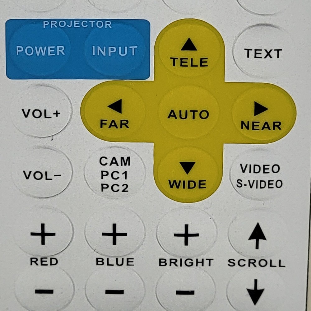 QOMO Infrared Remote Control for QD700/DP580 Hitevision Digital Visualizer
