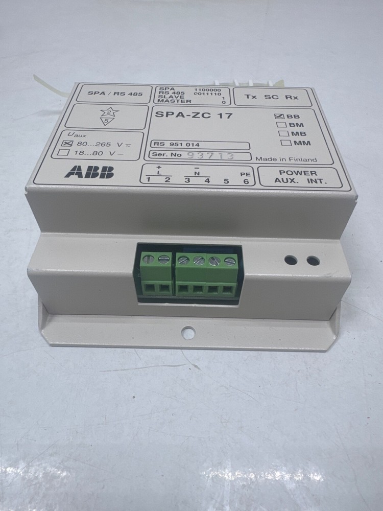 ABB SPA-ZC17BB2A Communication module
