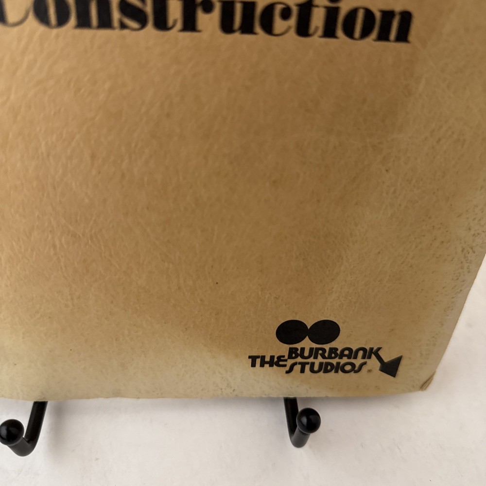 Burbank Studios Wood Molding TBS Construction Studio Book