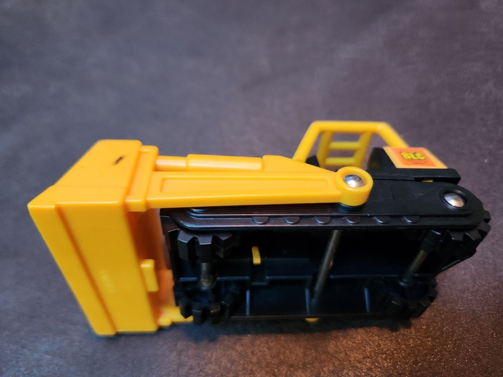 1982 Buddy L Corp. Yellow Bulldozer Dozer Tractor Mint Movable Blade