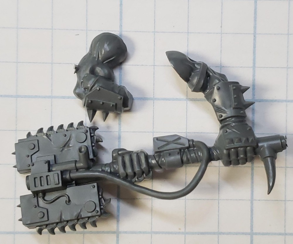 Warhammer 40k Ork Bits Nobz Big Choppa C