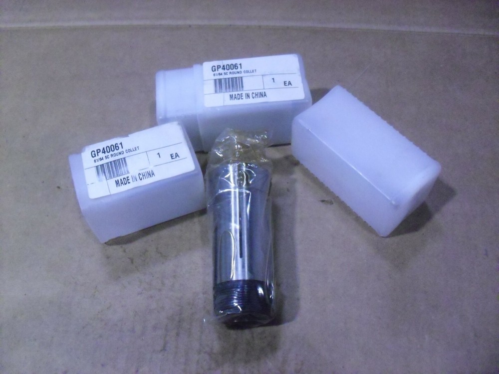 THREE !!! 61/64 5C Round Collets GP40061