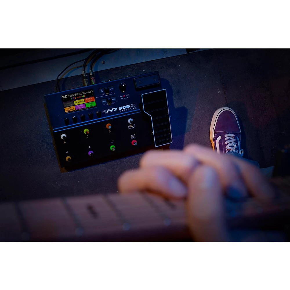 Line 6 POD Go Wireless Guitar Multi-Effects Processor Black Refurbished