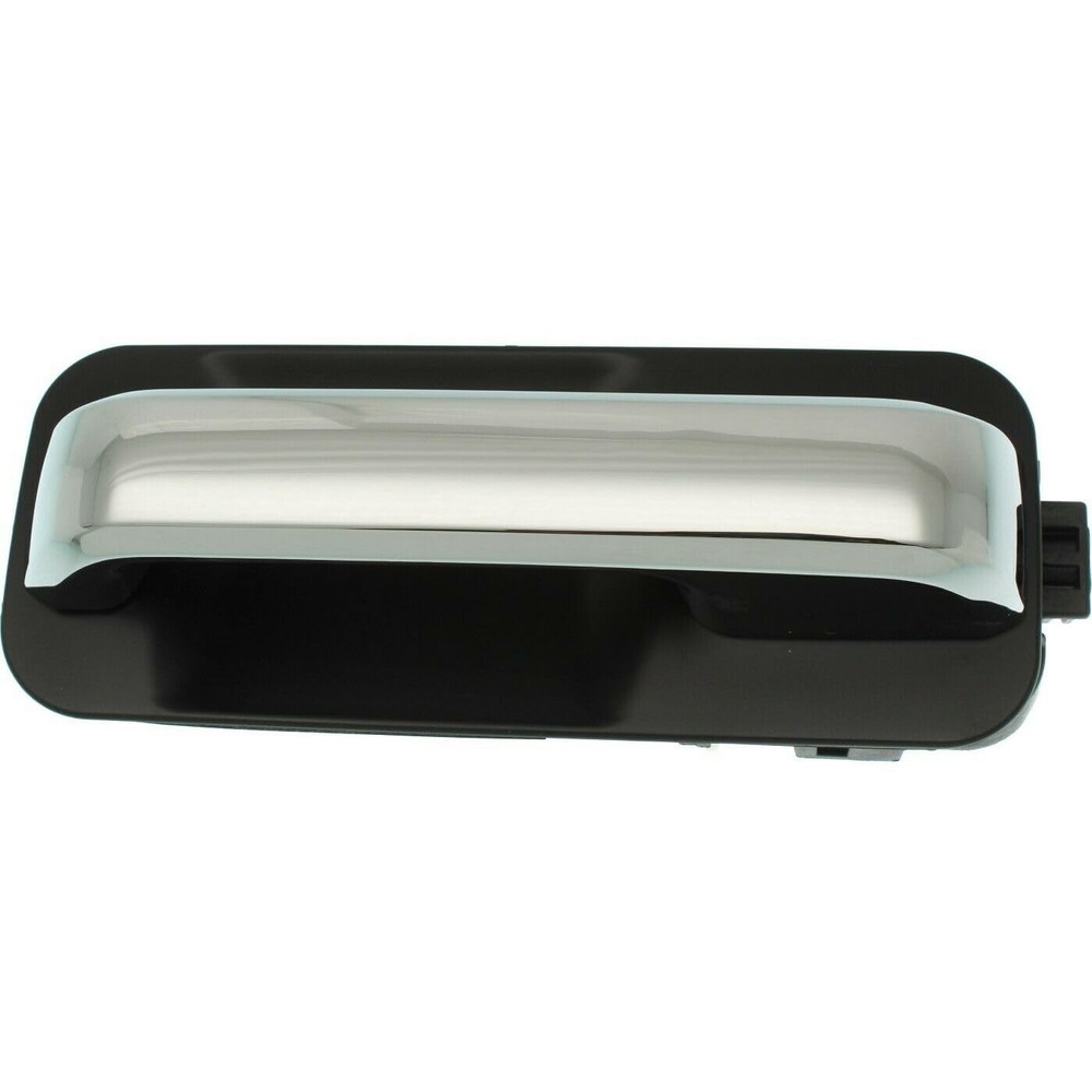 Door Handle Exterior Front Rear Passenger Side Black Chrome Without Power Lock