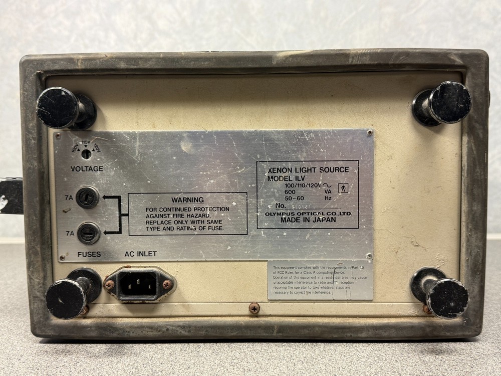 Olympus ILV Xenon Light Source for Industrial Video Image Scope