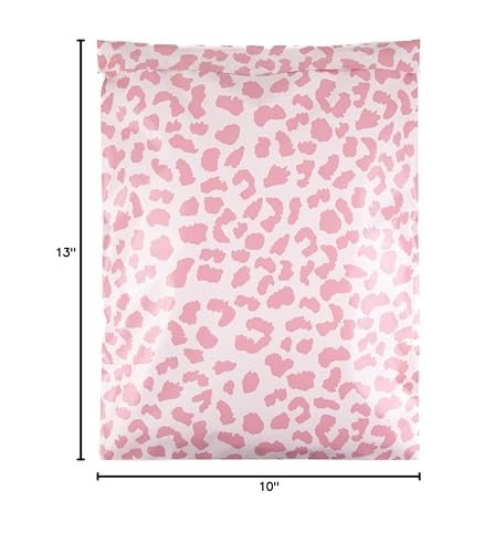 Inspired Mailers - Poly 10x13" - 100 Pack, Cheetah Rose Gold
