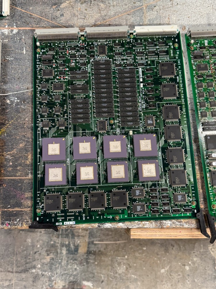 SONY Switcher Control DVS-8000C & Model BKDS-8010 Switcher Panel