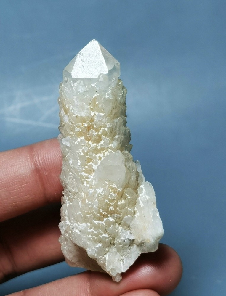 Rare Himalayan Quartz Crystal Cluster Specimen