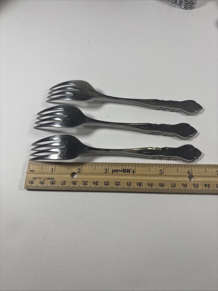 Reed & Barton Rebacraft Carriage Stainless 27 Misc Pieces Flatware Silverware