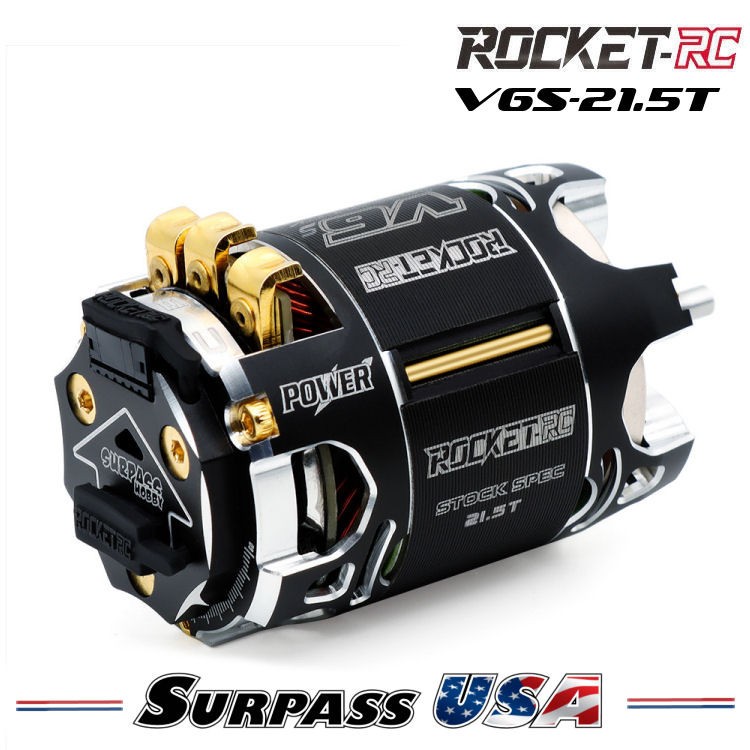 Rocket-RC V6S SPEC 21.5T Sensored Brushless Motor