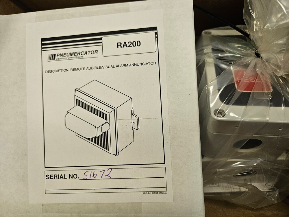 Pneumercator Annunciator Kit RA200KR