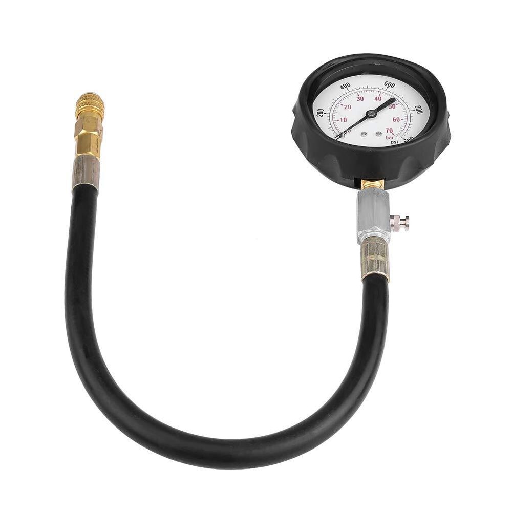 16Pcs Diesel Engine Compression Gauge Tester Cylinder Pressure Test Tool Kit