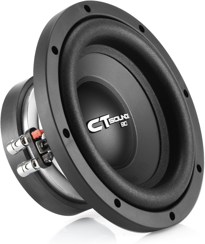 High-Res Audio 8” Dual 2-Ohm Subwoofer