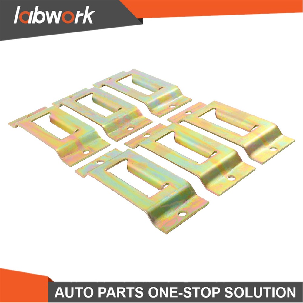 Labwork 20 Pack E-Track Tie Down Slots Portable E Track 1-Slot Plates