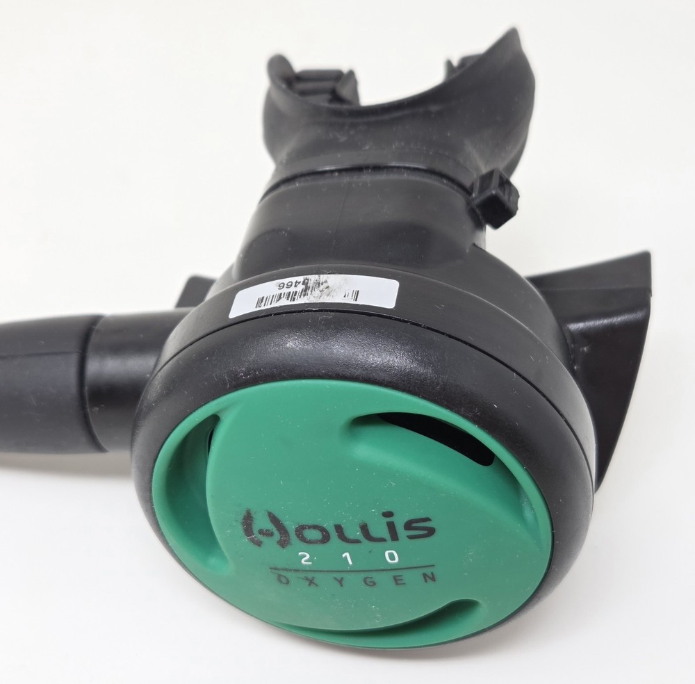 Hollis 210 O₂ Oxygen Regulator Set – First Stage & Second Stage w/ Hose