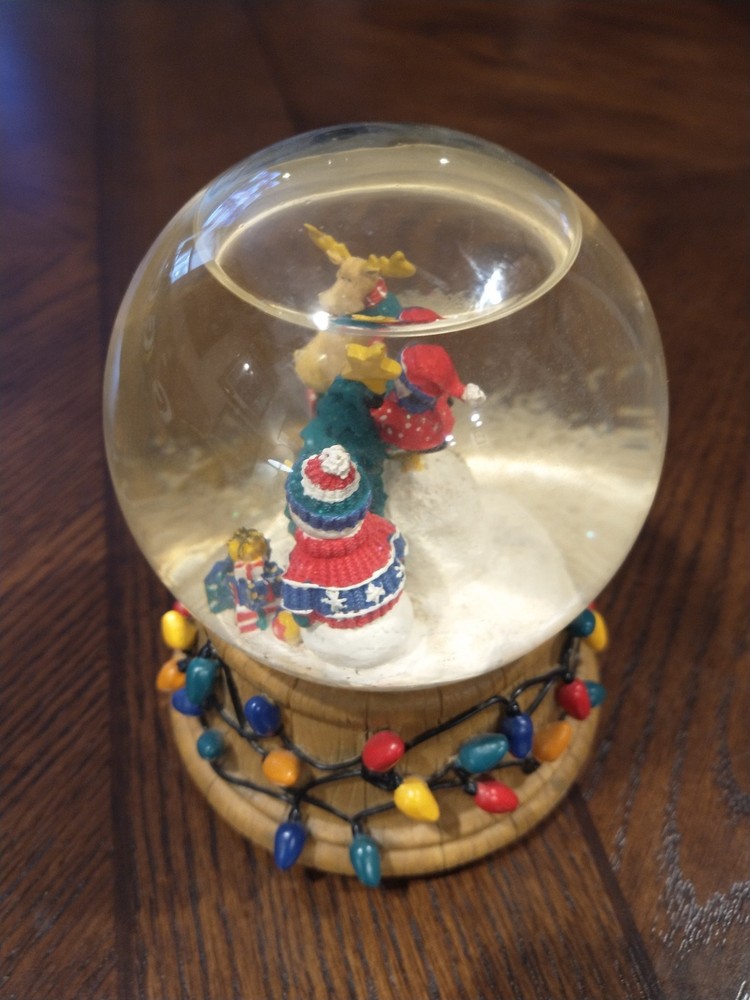St. Nicholas Square Snowglobe Collection. Used in Box.