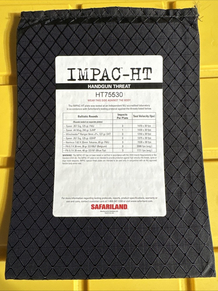Protech Tactical Impact-HT Handgun Threat Plate