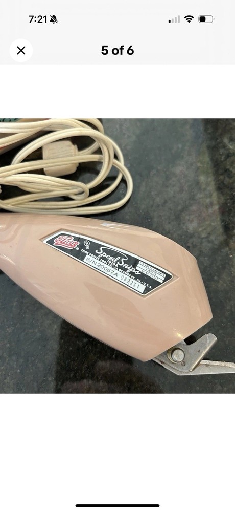 Vintage Singer Electric Scissors