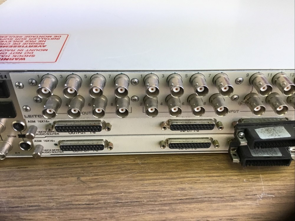 Leitch Modular Routing Switcher X Plus