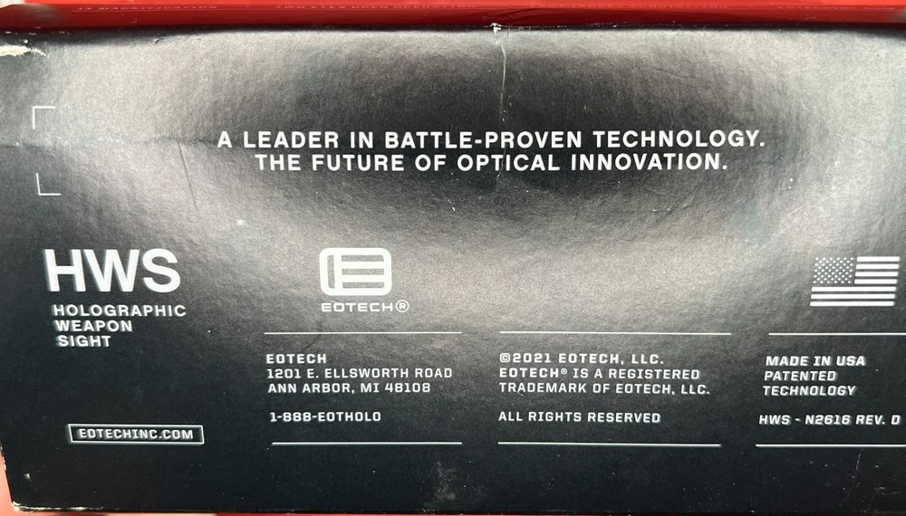 EOTech 552.A65 Holographic Sight