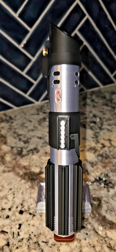 1:1 Star Wars Darth Vaders' Lightsaber Replica w/Display Stand | 3D Printed
