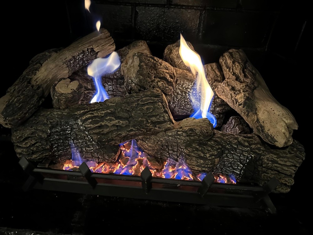 High-Temperature Rock Wool Gas Logs - 6 oz Fireproof Insulation Bag